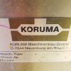 85 Ltr Fryma Koruma DISHO V 120/85 Vacuum Process Vessel
